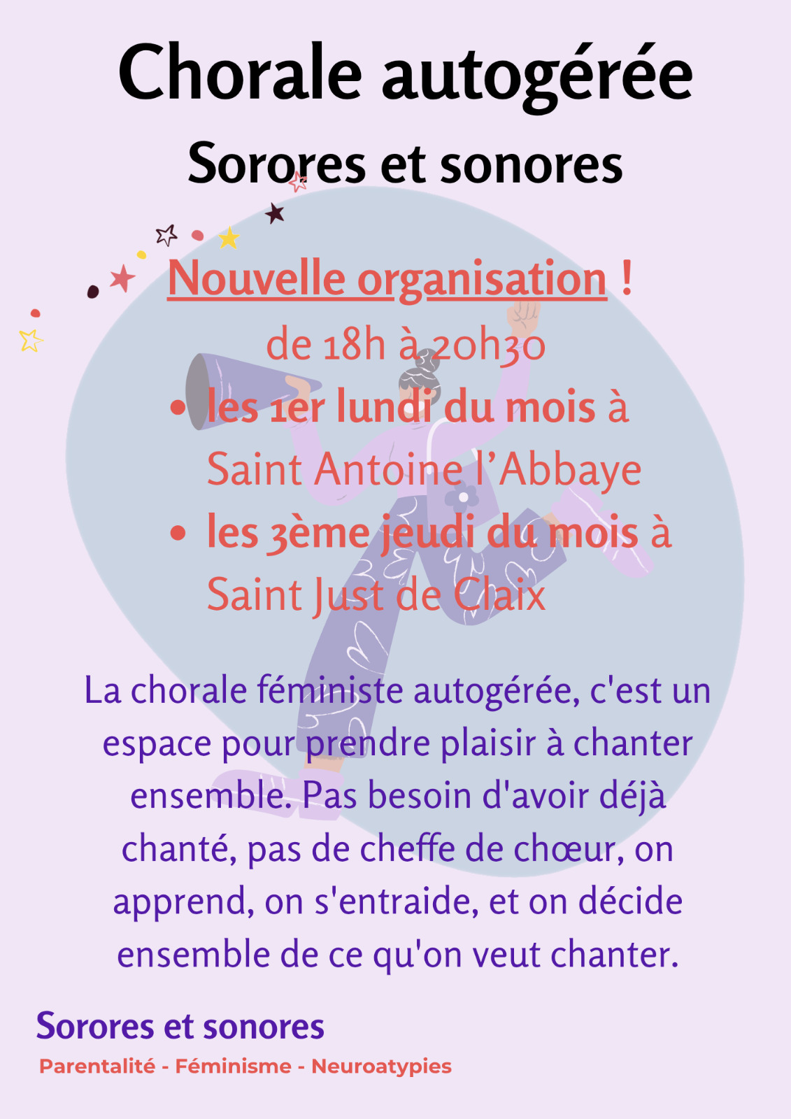 Affiche Chorale autogérée